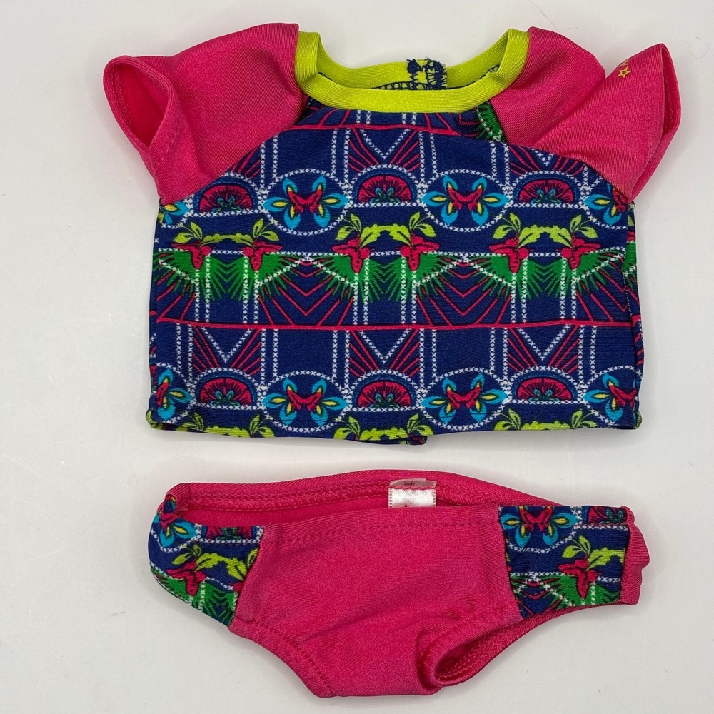 American Girl Doll Lea Tropical Print Swimsuit Bikini Bottoms